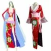 Cosplay&Ware [7]Anime One Piece Boa Hancock Cosplay Costume Halloween Costumes Sexy Women Cheongsam Dress