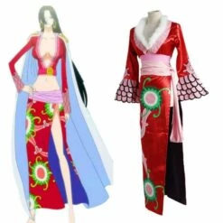 Cosplay&Ware [7]Anime One Piece Boa Hancock Cosplay Costume Halloween Costumes Sexy Women Cheongsam Dress