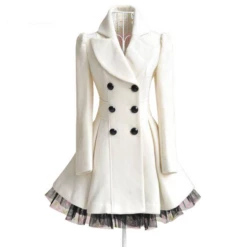 Cosplay&Ware [11]Rwby Weiss Schnee Cosplay Costume Female White Coat