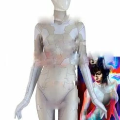 Cosplay&Ware [16]3d Print High Movie Ghost In The Shell Major Motoko Kusanagi Costume Jumpsuit Adult Women Halloween Cosplay Costumes