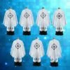Cosplay&Ware [7]Anime Bleach Cosplay Costumes Capes 1st To 11th 12th 13th Division Captains Cloaks With Sleeve Coat Halloween
