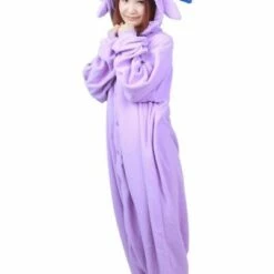 Cosplay&Ware [0]Adult Unisex Warm Polar Fleece Cartoon Anime Master Espeon Cosplay Costume Onesie Jumpsuit Pyjamas -Cosplay&Ware anime Shop Adult Unisex Winter Warm Polar Fleece Cartoon New Anime Pokemon Master Espeon Cosplay Costume Onesie Jumpsuit 3.jpg 640x640q80 3.jpg 3