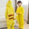 Cosplay&Ware [1]Animal Anime Pikachu Cosplay Costume Pajamas Halloween Unisex Boy Girl Children Pyjama Onesie Kids Pijama