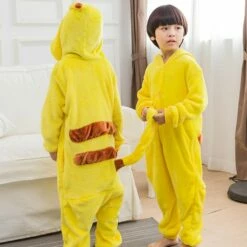 Cosplay&Ware [1]Animal Anime Pikachu Cosplay Costume Pajamas Halloween Unisex Boy Girl Children Pyjama Onesie Kids Pijama