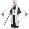 Cosplay&Ware [10]Anime Bleach Cosztkhp 13 Number White Haori Cosplay Costume From 1st To 13th Division Captain Long Sleeve Cloak