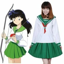 Cosplay&Ware [11]Anime Cosplay Higurashi Kagome Costumes Girls School Uniform Women Sailor Suits