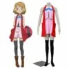 Cosplay&Ware [6]Anime Xy Pocket Monsters Serena Cosplay Costume Pink Dress Sleeveless Set Halloween