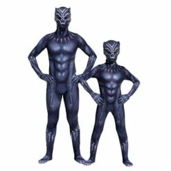 Cosplay&Ware [0]Black Panther Costumes Kids Halloween Costume Captain America Civil War Movie Marvel Cosplay Superhero Suit