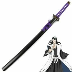 Cosplay&Ware [10]Bleach Anime Cosplay Sword Byakuya Kuchiki Senbonzakura Wooden Decorative
