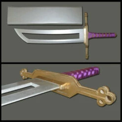 Cosplay&Ware [15]Bleach Cosplay Espada No3 Tear Halibel Prop Sword Zanpakutou Tiburon