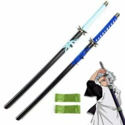 Cosplay&Ware [16]Bleach Hitsugaya Toushirou Wooden Sword Cosplay Anime And Chrismas Festival Party Stage Performance