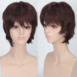 Cosplay&Ware [1]Coshome Naruto One Piece Fairy Tail Bleach Yato Halloween Chris Cosplay Short Wig Men Women Black Brown Yellow Blue Wigs -Cosplay&Ware anime Shop Coshome Naruto One Piece Fairy Tail Bleach Yato Halloween Chris Cosplay Short Wig For Men Women 5.jpg 640x640q80 5.jpg 5