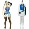 Cosplay&Ware [1]Fairy Tail Cosplay Lucy Heartfilia Costume Full Set Uniform Blue Top And Dress Halloween Carnival Adult Costumes