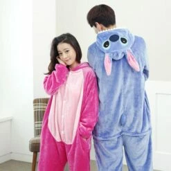 Cosplay&Ware [13]Fancy Stitch Onesie Animal Pajamas Adult One Piece Pyjamas Cosplay Costume Sleepsuit Women