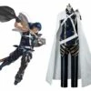 Cosplay&Ware [14]Fire Emblem Awakening Cosplay Prince Chrom Costume Full Sets Battle Suit With Robe Halloween Carnival