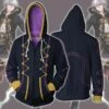 Cosplay&Ware [16]Fire Emblem Cosplay Costume Hoodie Sweatshirts Long Sleeve 3d Printed Zipper Men Sweatshirt Jacket