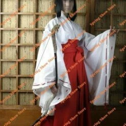 Cosplay&Ware [5]100% Kikyo Cosplay Costume Anime Kimono Uniform