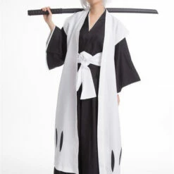 Cosplay&Ware [0]Hitsugaya Toushirou Bleach Cosplay Costume Black Men Halloween Party -Cosplay&Ware anime Shop Hitsugaya Toushirou Bleach Cosplay Costume Black Men Costume For Halloween Party Costume 2.jpg 640x640q80 2.jpg 2