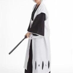 Cosplay&Ware [0]Hitsugaya Toushirou Bleach Cosplay Costume Black Men Halloween Party -Cosplay&Ware anime Shop Hitsugaya Toushirou Bleach Cosplay Costume Black Men Costume For Halloween Party Costume 4.jpg 640x640q80 4.jpg 4