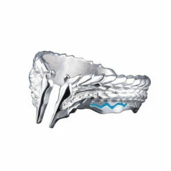 Cosplay&Ware [3]Game Monster Hunter World Ray Wolf Cosplay S925 Silver Ring Vitality Adjustable Men Women Party Prop Jewelry -Cosplay&Ware anime Shop Hot Game Monster Hunter World ray wolf Cosplay S925 Silver Ring of Vitality Adjustable Men Women 2.jpg 640x640q80 2.jpg 2