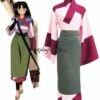 Cosplay&Ware [13]Cosplay Sango Pink Kimono Womens Costume