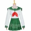 Cosplay&Ware [10]Higurashi Kagome Cosplay Costume Custom Made Kikyo Kimono Lolita Shirt Skirt Party Dress