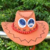 Cosplay&Ware [6]Japanese Anime One Piece Portgas D Ace Cosplay High Punk Hats Sun Party Halloween Unisex