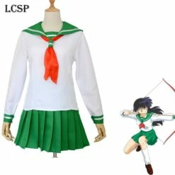 Cosplay&Ware [2]Lcsp Higurashi Kagome Cosplay Costume Japanese Anime Adult Girl School Sailor Uniform Outfit