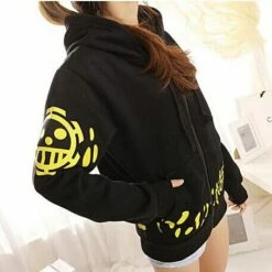 Cosplay&Ware [12]Japanese Anime Cosplay One Piece Trafalgar Law Costume Black Hoodie Jackets Coat -Cosplay&Ware anime Shop New Sale Hot Sale Japanese Anime Cosplay Clothes One Piece Trafalgar Law Cosplay Costume Black Trafalgar 4.jpg 640x640q80 4.jpg 4