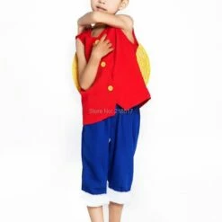 Cosplay&Ware [11]Kid’s One Piece Cosplay Costume Monkey D Luffy 1st Baby Boy Girl T Shirt Pants Hat F-0976 -Cosplay&Ware anime Shop New kid s One piece Cosplay Costume Monkey D Luffy clothes 1st Cosplay for baby boy 2.jpg 640x640q80 2.jpg 2