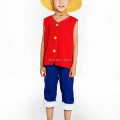 Cosplay&Ware [11]Kid’s One Piece Cosplay Costume Monkey D Luffy 1st Baby Boy Girl T Shirt Pants Hat F-0976 -Cosplay&Ware anime Shop New kid s One piece Cosplay Costume Monkey D Luffy clothes 1st Cosplay for baby boy 4.jpg 640x640q80 4.jpg 4