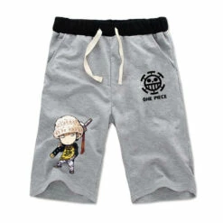 Cosplay&Ware [1]One Piece Luffy Law Short Pants Long Trousers Elastic Waist Men Women Seabeach Shorts Anime Cosplay Costume Sweatpants -Cosplay&Ware anime Shop One Piece Luffy Law short Pants long Trousers Elastic Waist Men Women Seabeach Shorts anime Cosplay 3.jpg 640x640q80 3.jpg 3