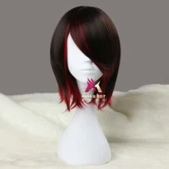 Cosplay&Ware [18]Rwby Ruby Rose Wig Short Red Straight Hair Heat Resistant Synthetic Cosplay Anime Rosefwig Cap -Cosplay&Ware anime Shop RWBY Ruby Rose Wig Short Red Straight Hair Heat Resistant Synthetic Cosplay Hair Anime RWBY Cosplay 2.jpg 640x640q80 2.jpg 2