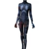 Cosplay&Ware [18]Spandex 3d Print Female Black Panther Version Superhero Costume Halloween Zentai Cosplay Bodysuit Custom Made