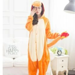 Cosplay&Ware [5]Women Adult Charmander Pajama Cosplay Costume Kigurumi Animal Onesie Flannel Warm Sleepwear Party Fancy -Cosplay&Ware anime Shop Women Adult Charmander Pajama Pokemon Cosplay Costume Kigurumi Cute Animal Onesie Flannel Warm Winter Sleepwear Party 2.jpg 640x640q80 2.jpg 2